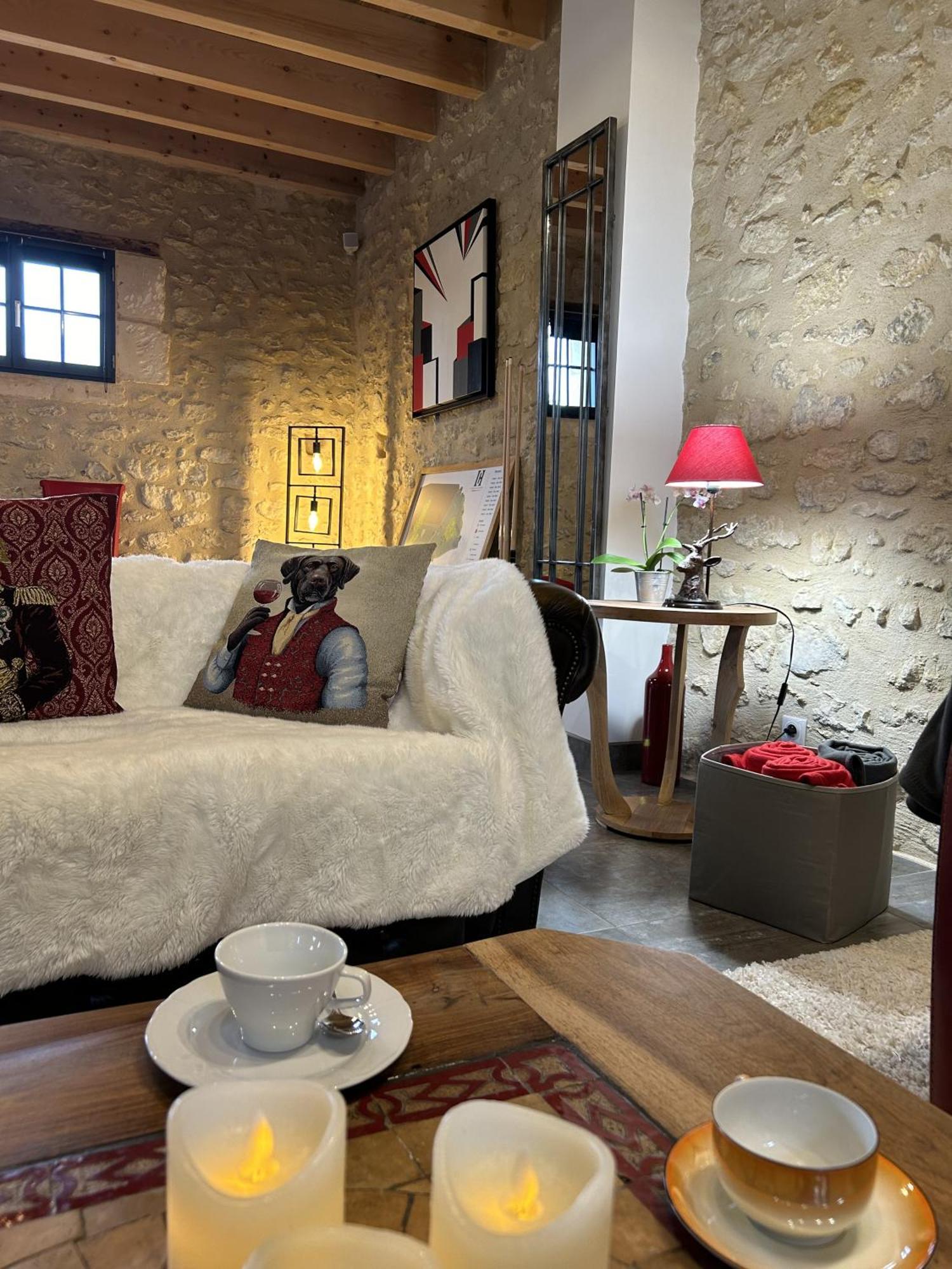 Le Hameau De La Closerie Flere-la-Riviere Rum bild
